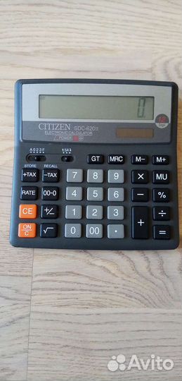 Калькулятор. Citizen