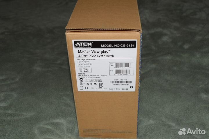 KVM переключатель aten CS-9134