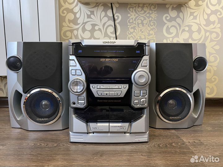 Музыкальный центр sharp cd