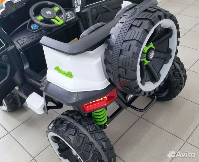 Большой Детский электромобиль Джип Вранглер 4WD