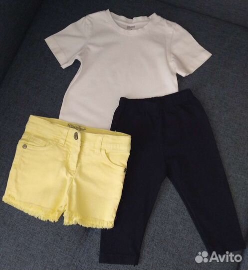 Пакет вещей на девочку 80 размер