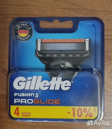 Кассеты Gillette Fusion 5 ProGlide 4шт
