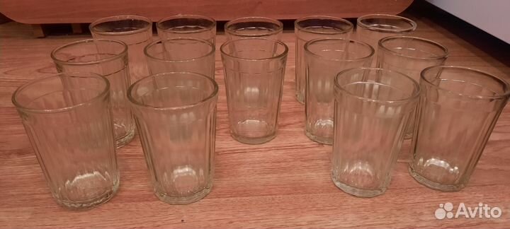 Граненые стаканы и стопки СССР