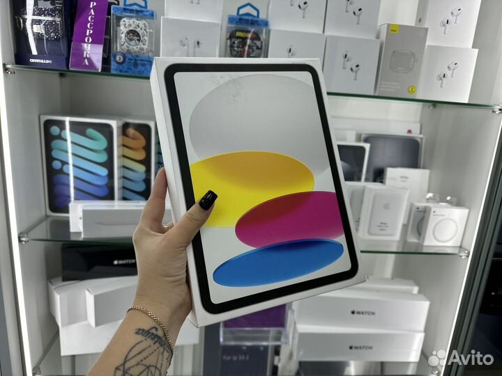 Apple iPad 10 (2022) Wi-Fi 64GB Серый Рассрочка