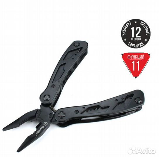 Инструмент многофункциональный Ganzo G104 черный