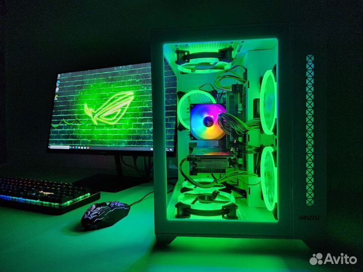 Игровой пк GTX 1660 super+ inтеl I7 RAM:16GB SSD