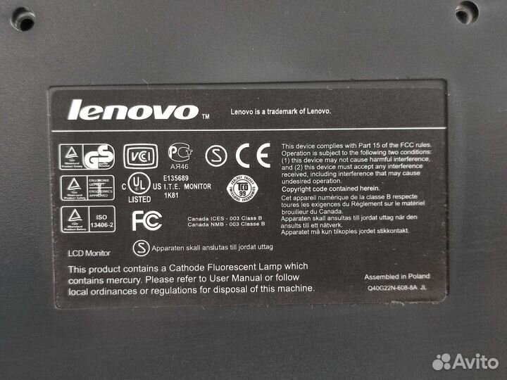 Монитор для компьютера 22