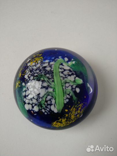 Пресс-папье. Художественное стекло. Италия. 20 в