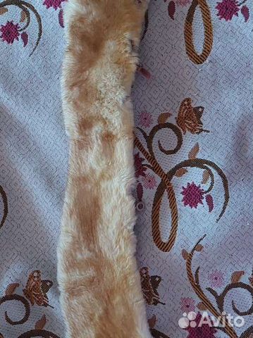 Меховой воротник норка