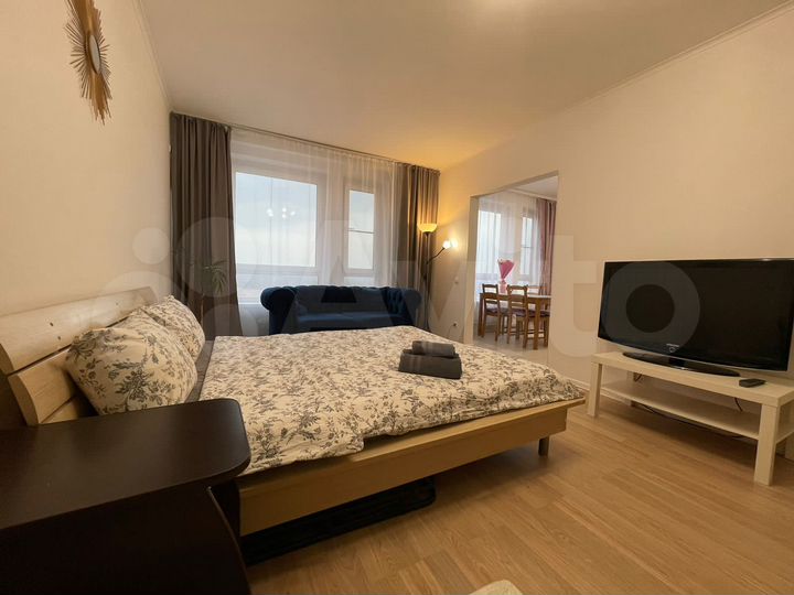 1-к. квартира, 45 м², 16/17 эт.