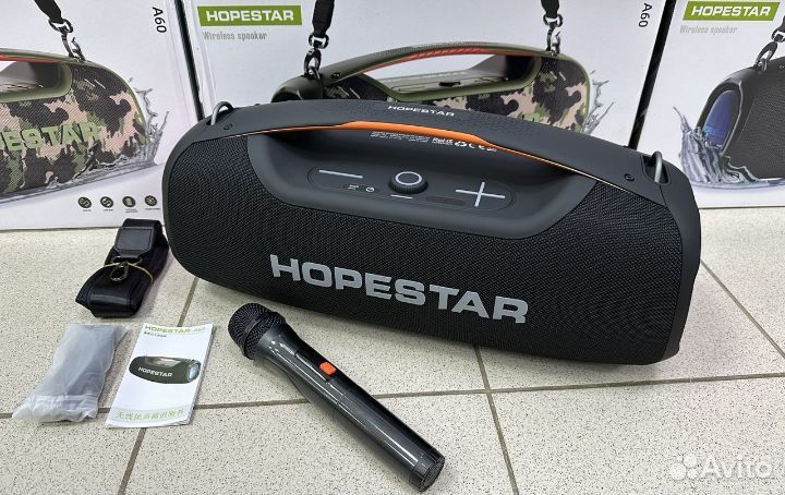 Портативная колонка hopestar a60 мощная 100W