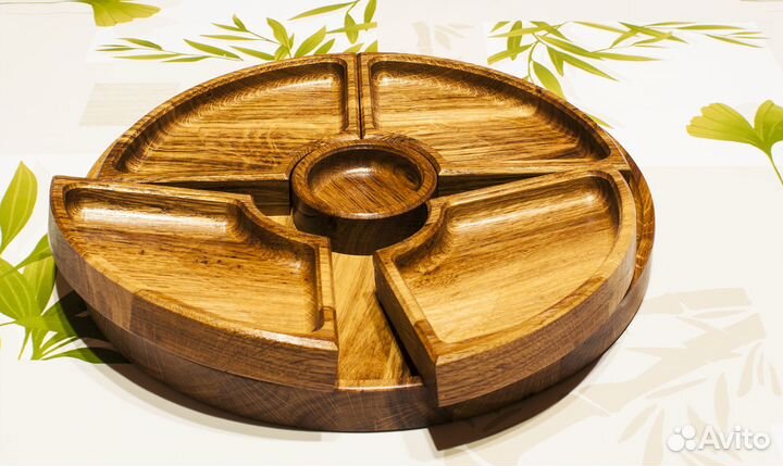 Менажница деревянная