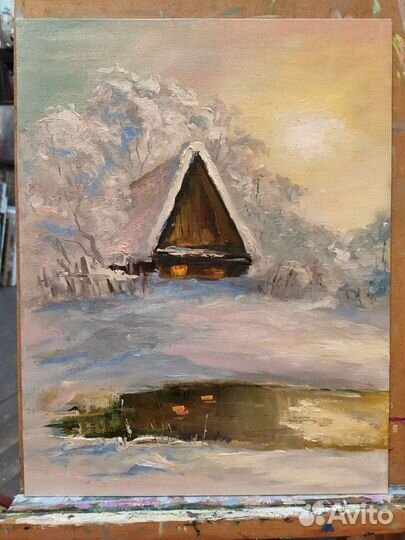 Картина маслом на холсте