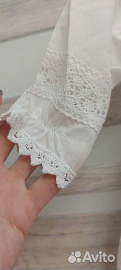 Новый Крестильный набор для девочки 86см и 74см