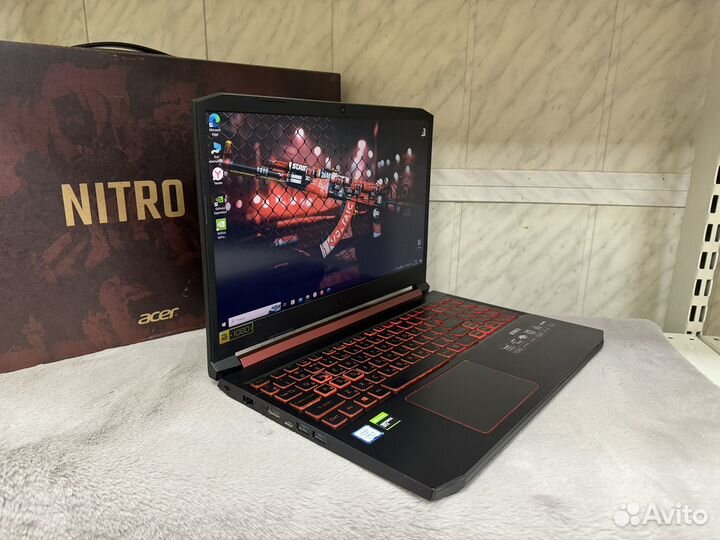 Игровой ноутбук Acer nitro 5 i5/16RAM/GTX 1660Ti