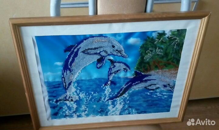 Картины вышитые бисером