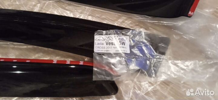 Дефлекторы окон на лада Веста св кросс