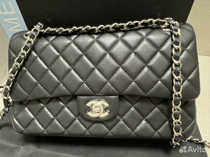 Сумка женская Chanel flap bag черная