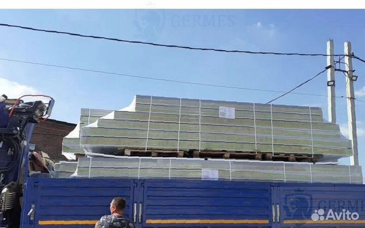 Сэндвич панели кровельные