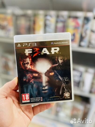 Fear 3 ps3 отл.сост. мануал