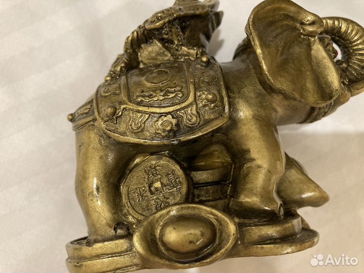 Статуэтка Слон жаба фэн-шуй