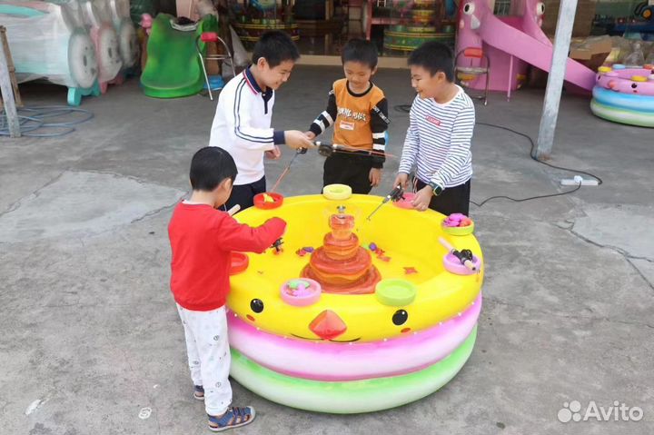 Аттракцион рыбалка, оборудование игровых комнат