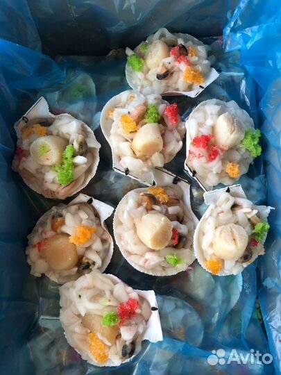 Креветка, крабы, мидии, рыба, морепродукты опт