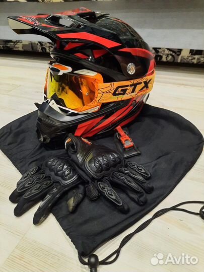 Шлем перчатки