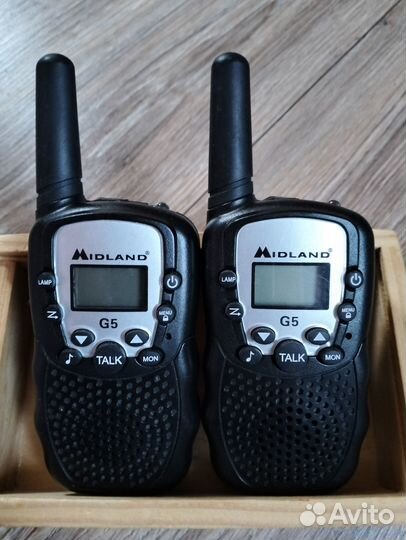 Рации Midland G5, в отличном состоянии