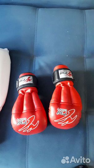 Перчатки для смешанных единоборств,щитки