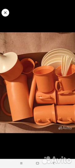 Посуда детская сервиз винтаж набор доктор парикмах