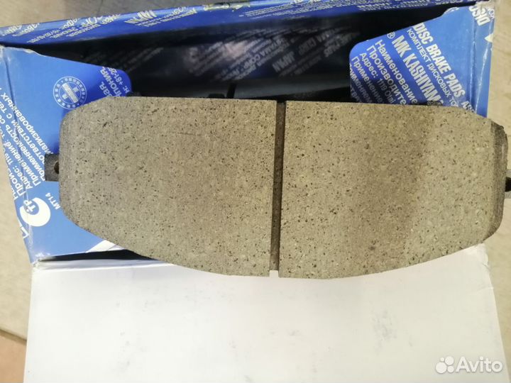 Колодки тормозные перед nissan patrol Y61 97-09