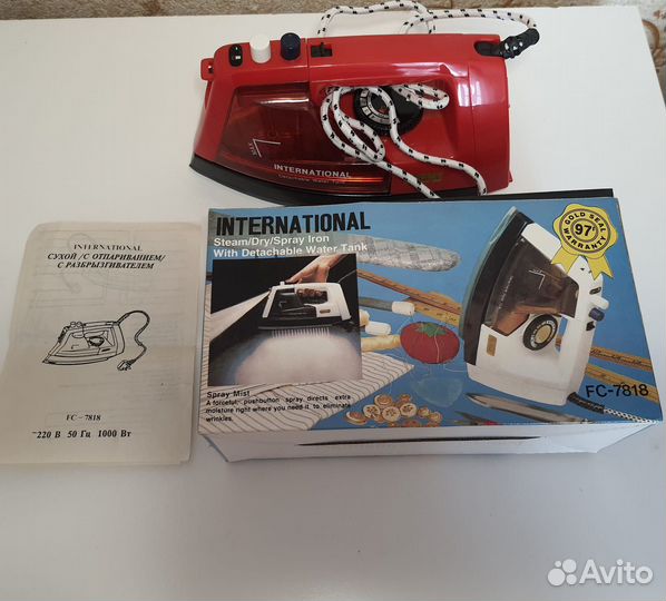 Новый Утюг international FC-7818