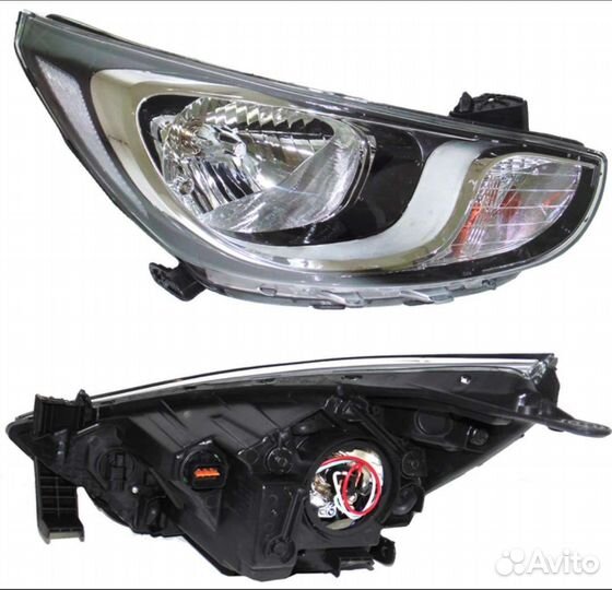 Фара правая solaris