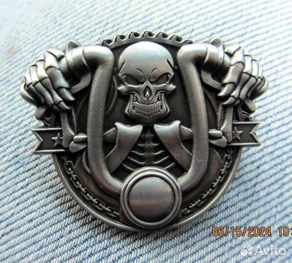 Значок байкера