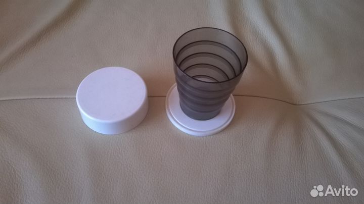 Складной стаканчик СССР c зеркалом