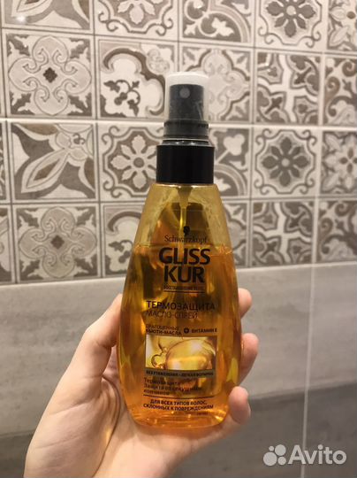 Спрей термозащита gliss kur
