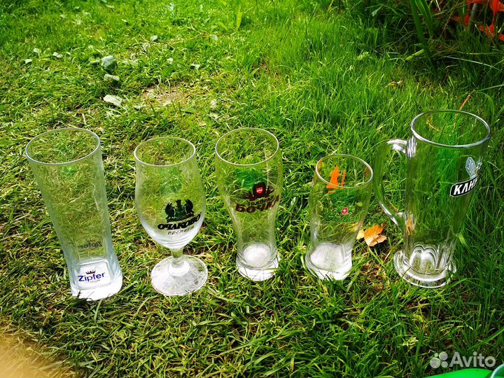 Пивные бокалы и кружки (коллекция 23шт новых)