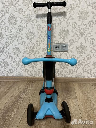 Самокат детский трехколесный бу