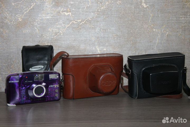 Фотоаппараты Samsung, фэд 2, смена символ,Olympus