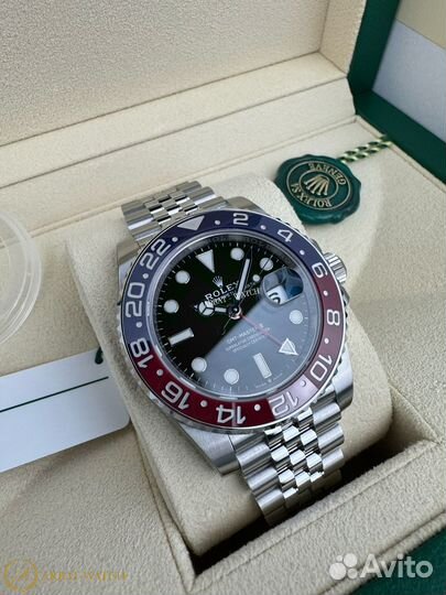 Rolex GMT-Master II Pepsi 40 mm 126710blro Jubilee