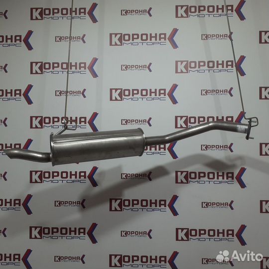 Глушитель задняя часть lifan Cebrium