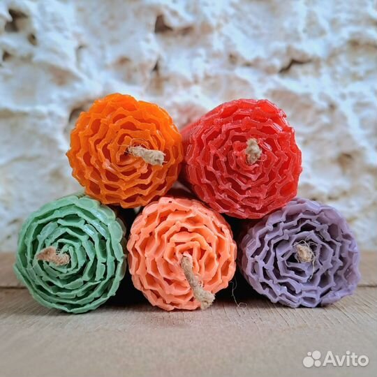 Свечи из пчелиной вощины