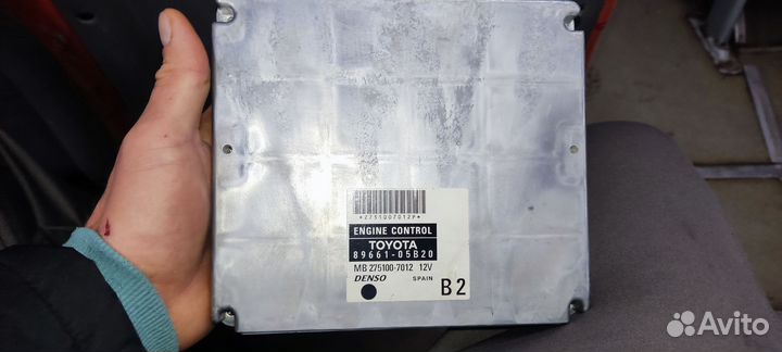 Мозги эбу toyota avensis t25
