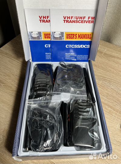 Рация 2 шт Baofeng BF-888S с гарнитурой розница