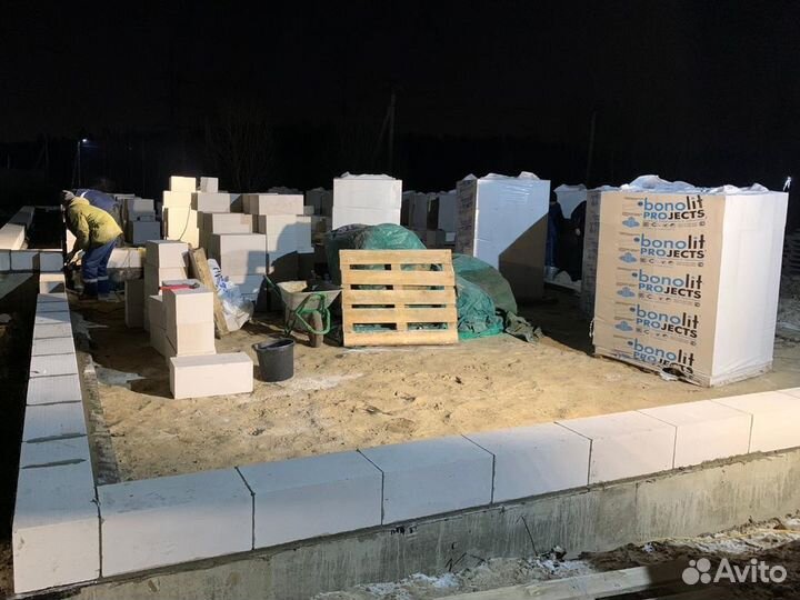 Газобетонные блоки пеноблоки. Достава