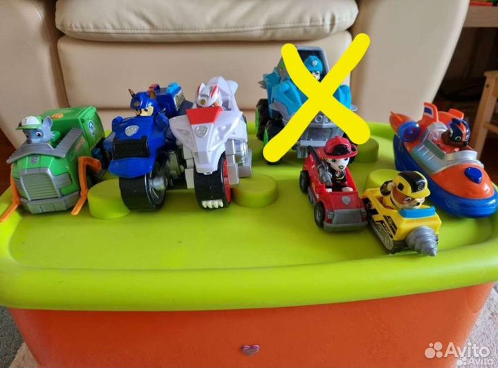 Игрушки щенячий патруль