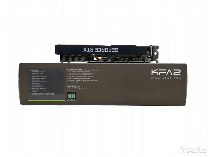 Видеокарта GeForce RTX3050 8Gb KFA2 б/у