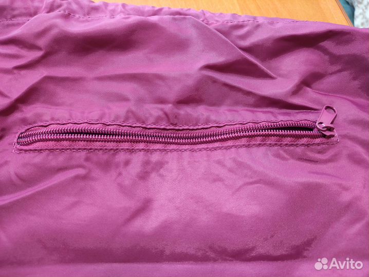 Рюкзак школьный новый сумка для обуви фиолетовый