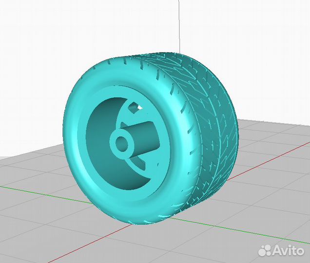 Колесо для Чайки газ13 1:43 СССР